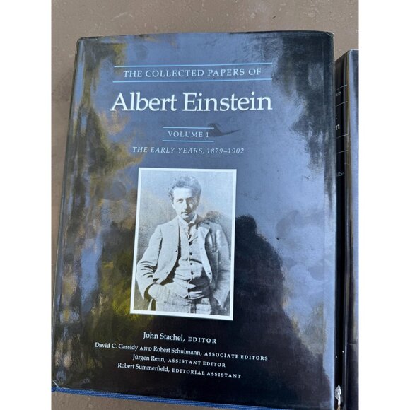 Vintage The Collected Papers of Albert Einstein Book Set 1989 - Picture 5 of 8